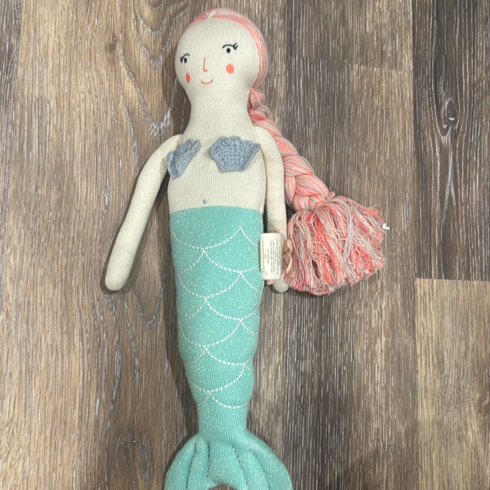 MERI MERI
Knitted Mermaid Toy, green/blue